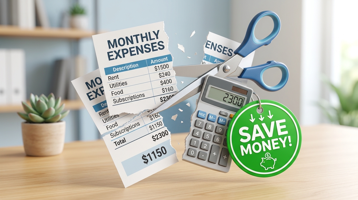 Fatura ou calculadora a mostrar 55,98€